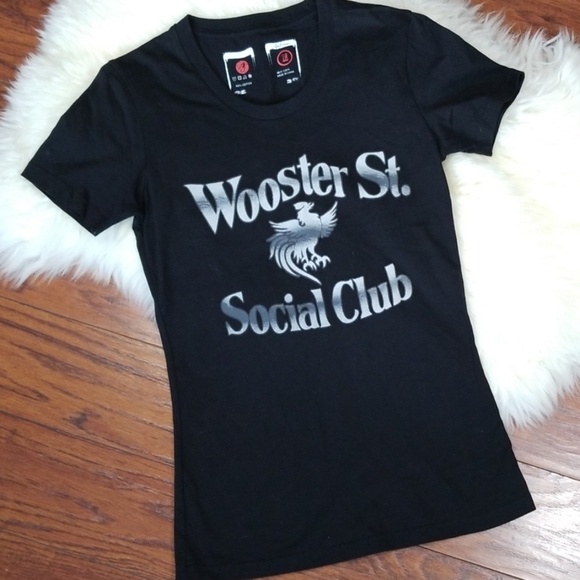 Ami James Tops - Wooster St. Social Club Tattoo Shop Tshirt